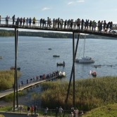 Apžvalgos ratas ir Zaraso ežero pakrantė