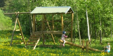 Stovyklavietė prie Auslo ežero