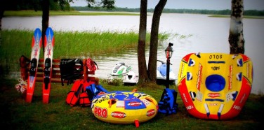 Aktyvios vandens pramogos Galuonų ežere